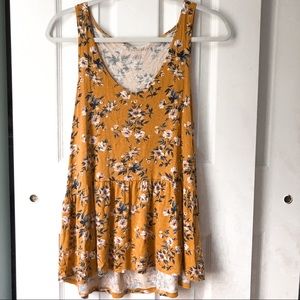 American Eagle floral tank